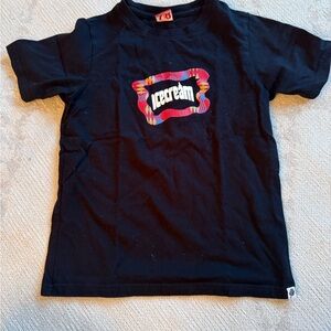 Icecream Kids Black T-Shirt